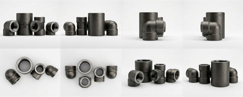 Carbon Steel Forged Fittings supplied by Metal-Link Steel and Alloys